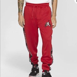 Nike Air Jordan Jumpman Tricot Pants Red Tape